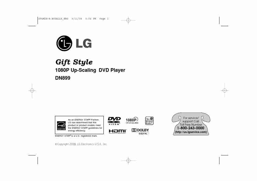 LG Electronics DVD Player DN899-page_pdf